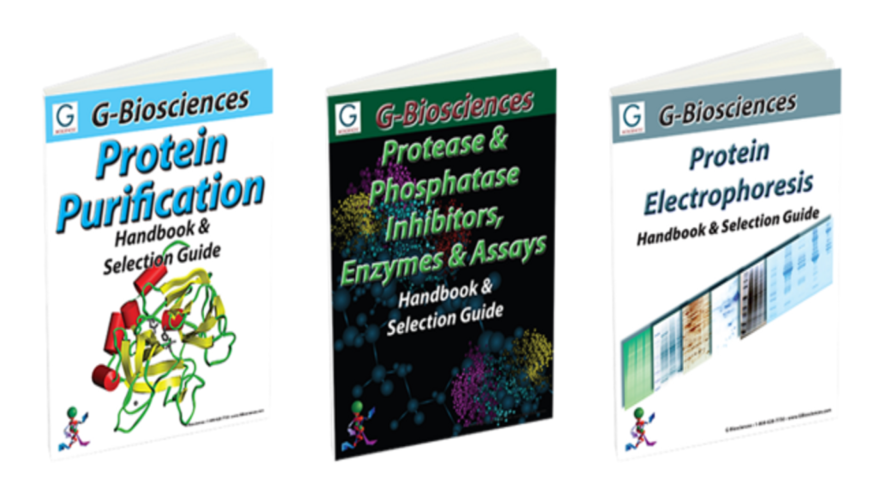 G-Biosciences protein purification, protease inhibitors, and protein electrophoresis handbooks
